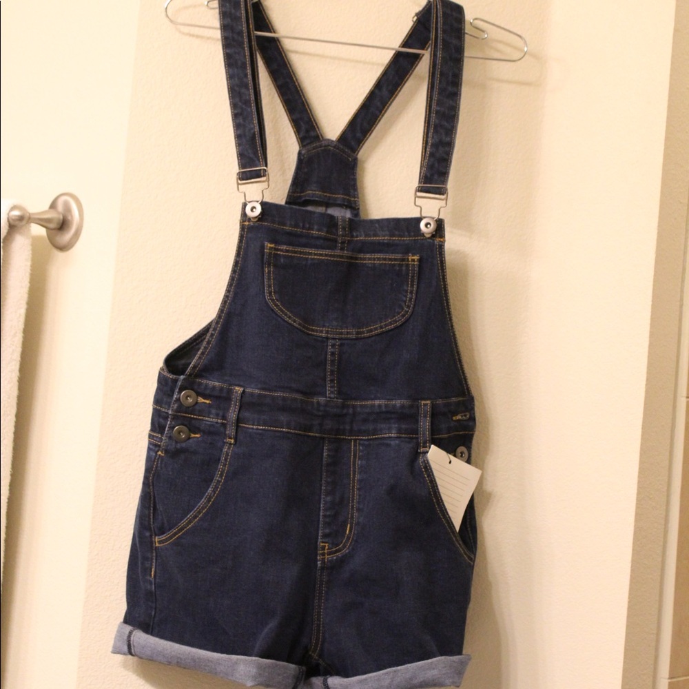 MODCLOTH Overall Shorts